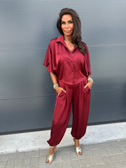 2 delig set "Alladin" bordeaux