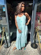 Jurk Zeester turquoise