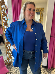 Blouse "NEW basic" Blauw