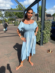 Tencel jurkje "Denim"