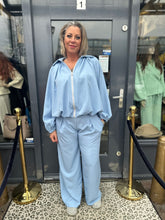 2 delig set “Je T’Aime” lichtblauw