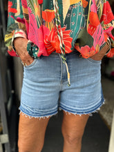 Short denim blue