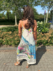 Lurex Jurk “To be perfect” spaghettibandjes