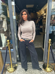 Turtle top "Rosalie" Taupe