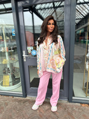 Blouse "sunshine" Roze