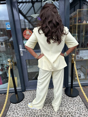 Pantalon "Jus de pom" Geel