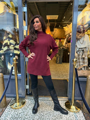 Trui "Diana" Bordeaux