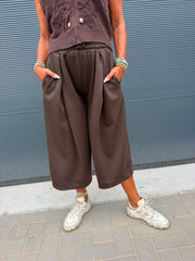 Comfy Culotte donkerbruin