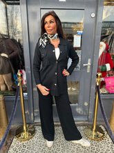 2 delig set “what you want” Zwart