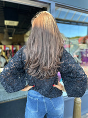 Blouse "Gill” Zwart