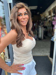 By Swan “Cups” top beige