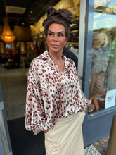 Top Stippen "Mixxie" beige