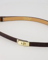 Garcia riem "Croco choco" verstelbaar