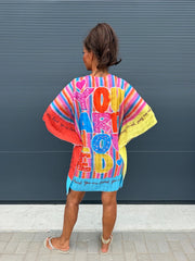 Tuniek jurk met print "Squeeze The day"