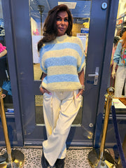 Comfy "plooien" geel