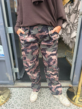 Camo pants groen/beige/zwart