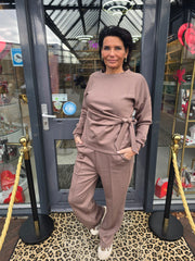 2 delig set "Yara" Taupe