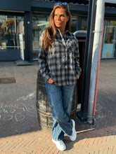 Blouse "Jenna" bling zwart