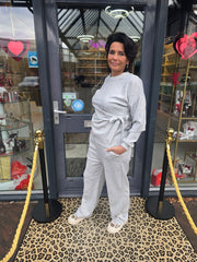 2 delig set "Yara" Grijs