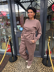 2 delig set "Yara" Taupe