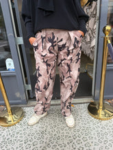 Camo pants beige/zwart