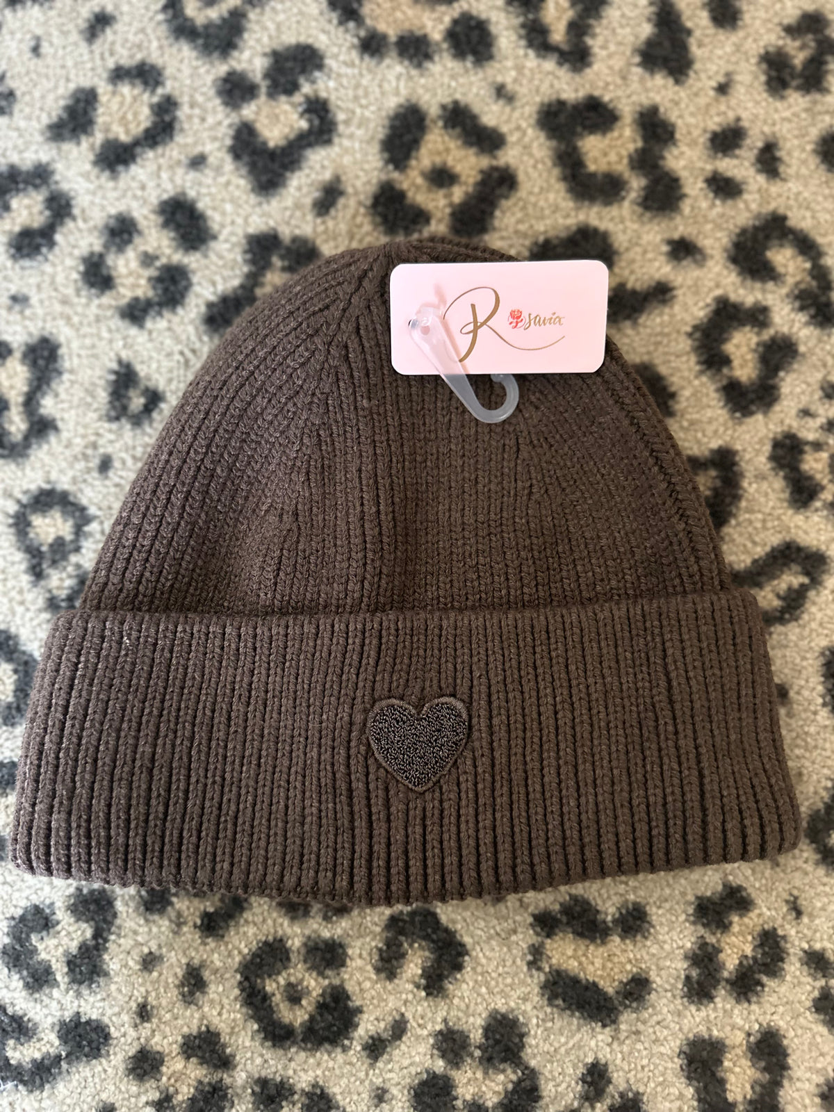 Muts “hart” donkerbruin