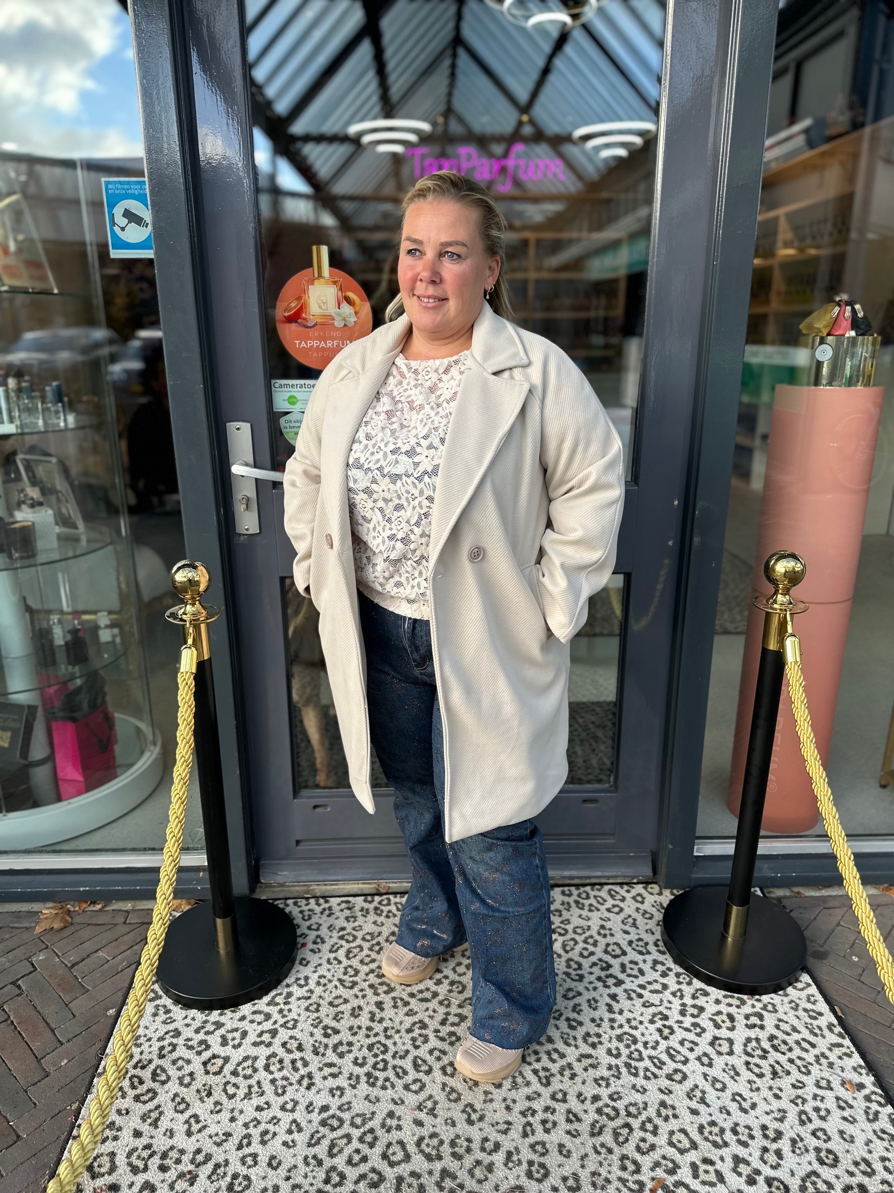 Trenchcoat "Chantie" Ecru