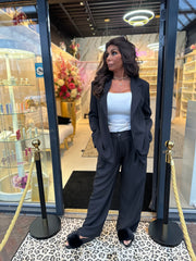 2 delig set "Donna" Zwart