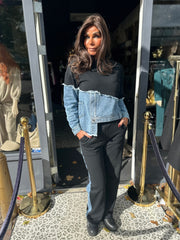 2 delig spijkerset "DENIM" 8/10 verzending