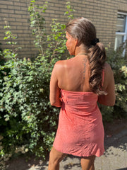 Badstof dress  Jane” Koraal
