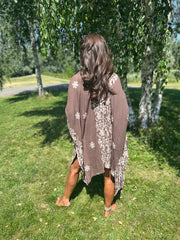 Kaftan "Adore" Donkerbruin