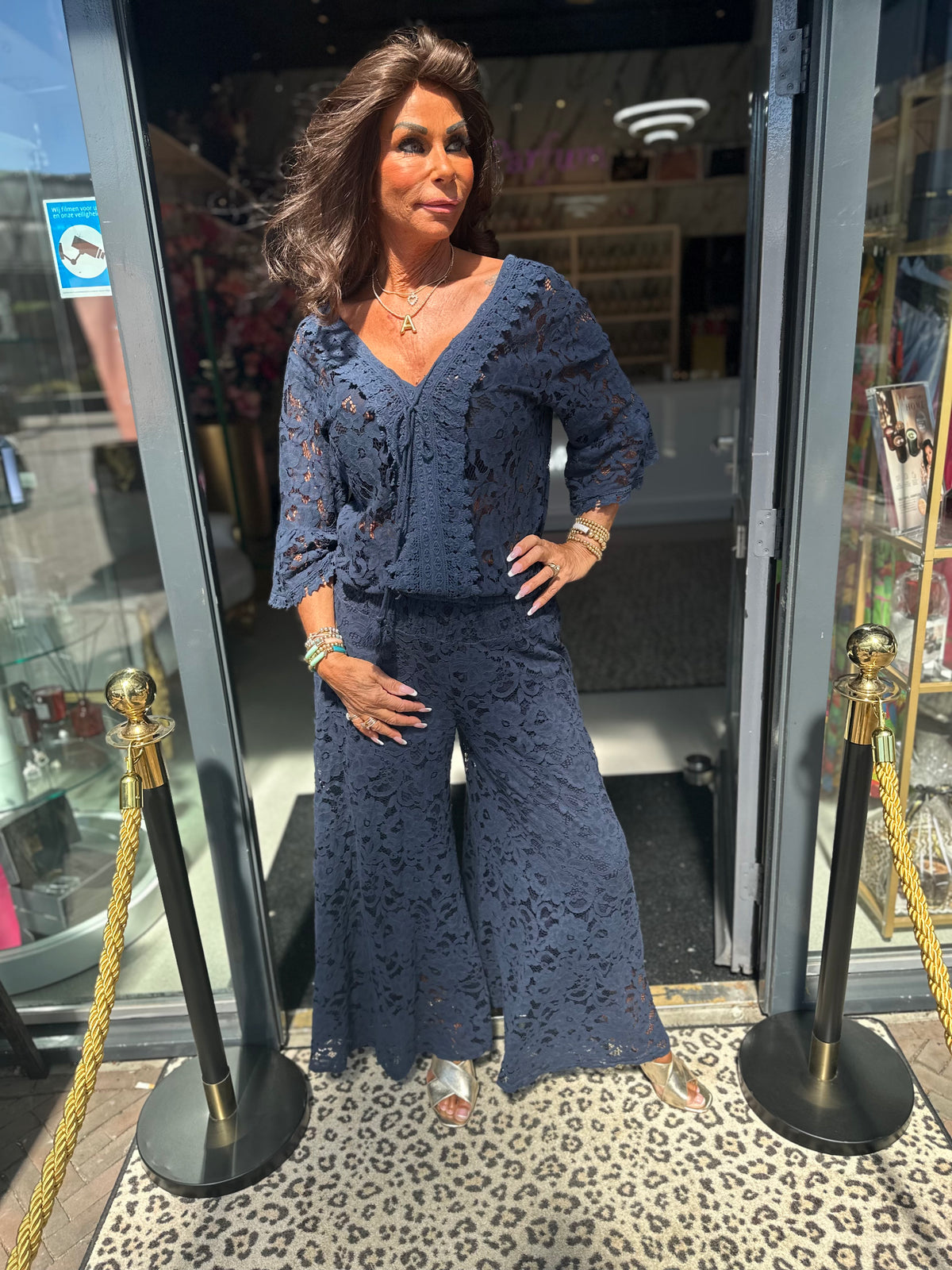 2 delig set "Ibiza" Navy
