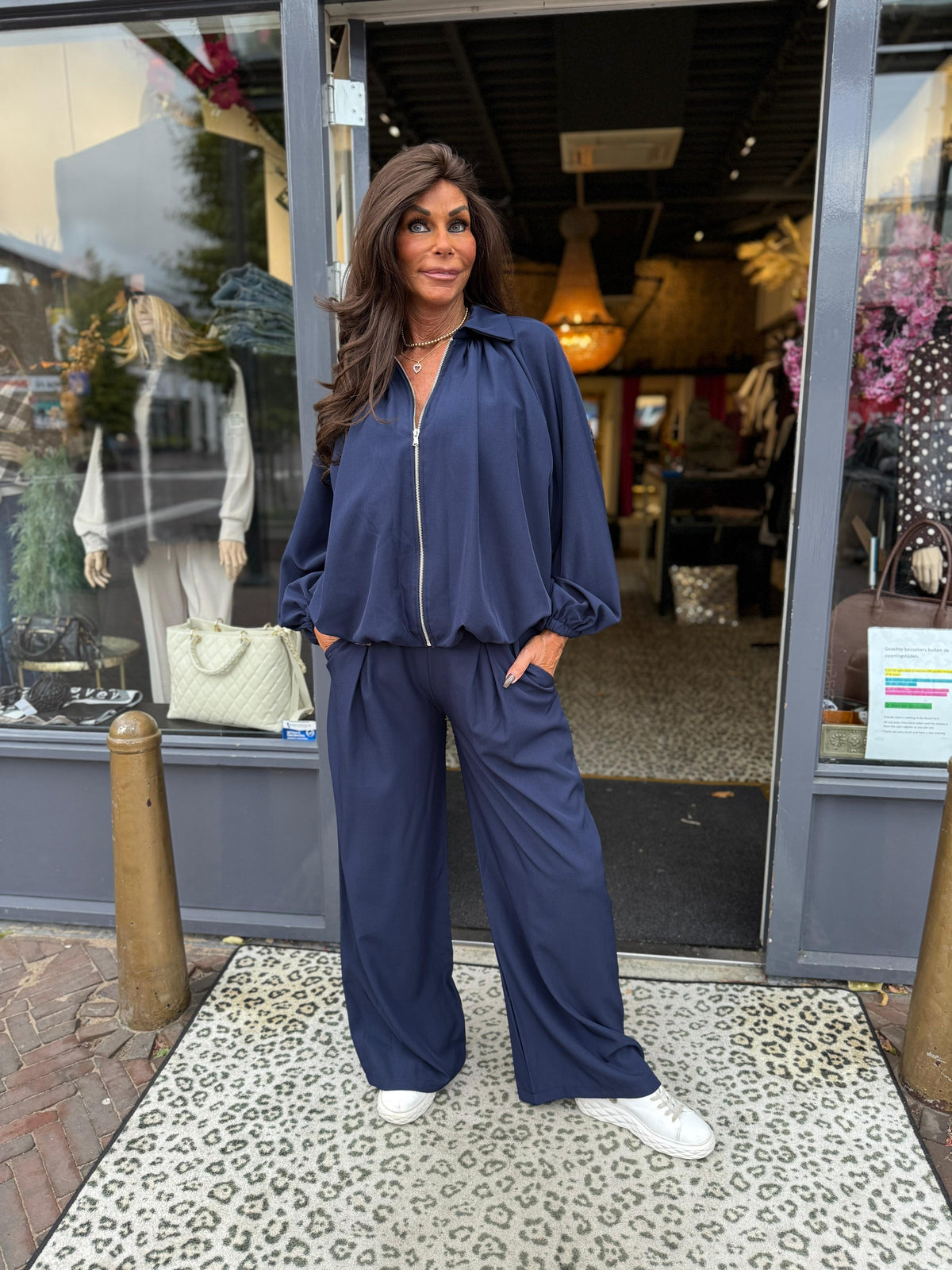 2 delig set “Je T’Aime” Navy