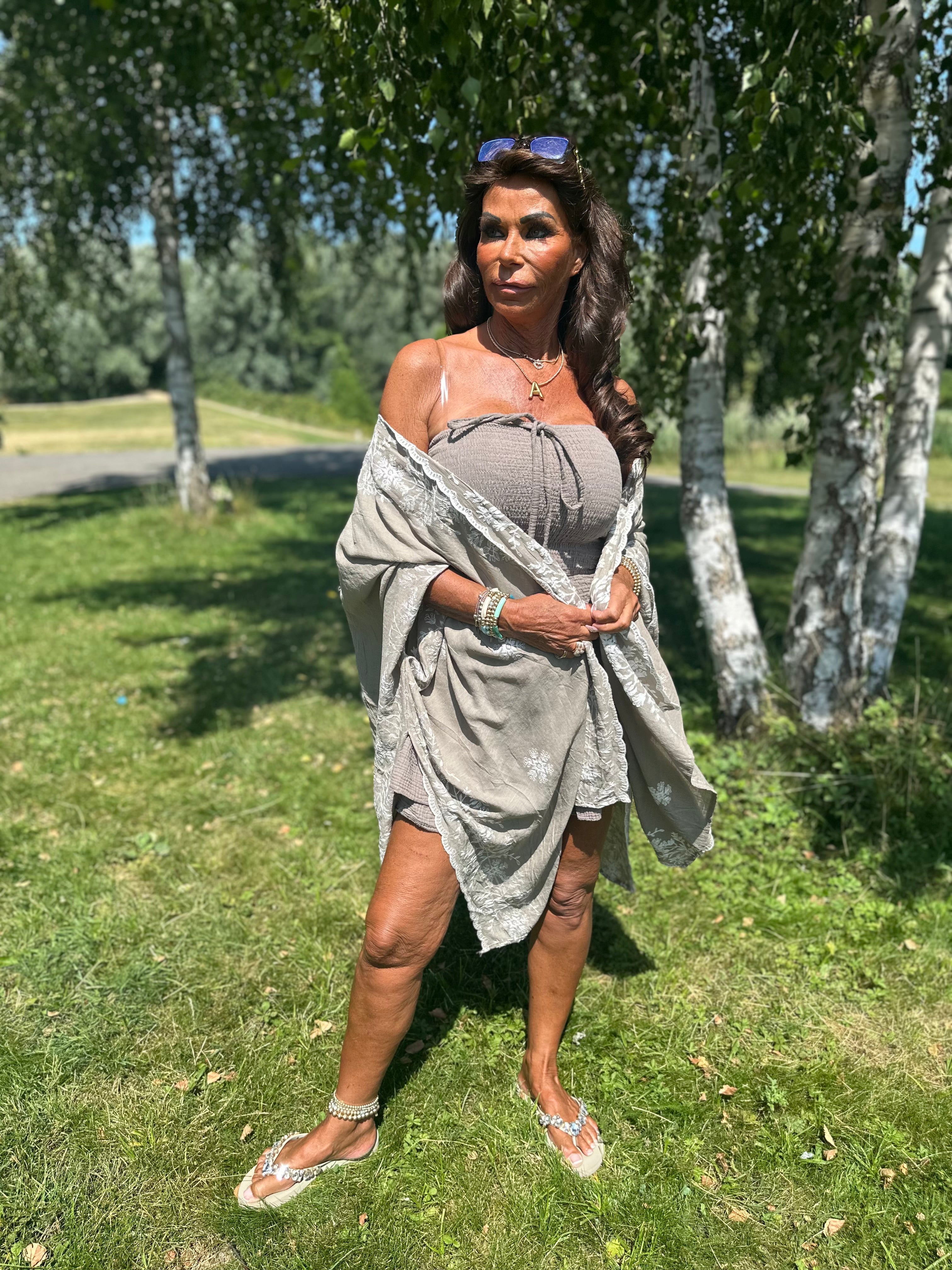 Kaftan "Adore" Taupe