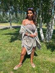 Kaftan "Adore" Taupe