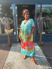 Lurex Jurk “More” korte mouw