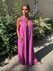 Jumpsuit Gold&Silver Castello Lilac