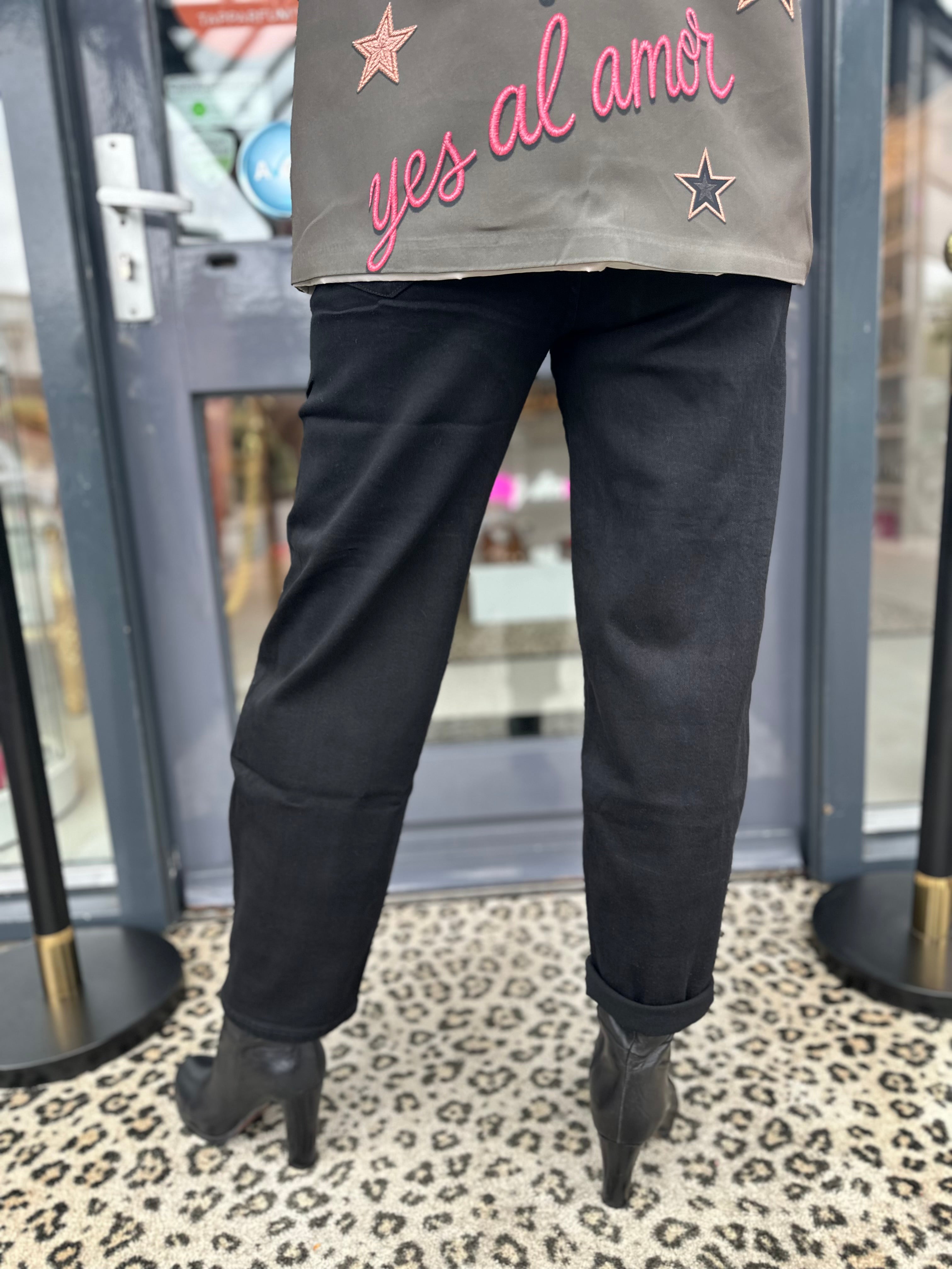 Stretch jeans "Black"
