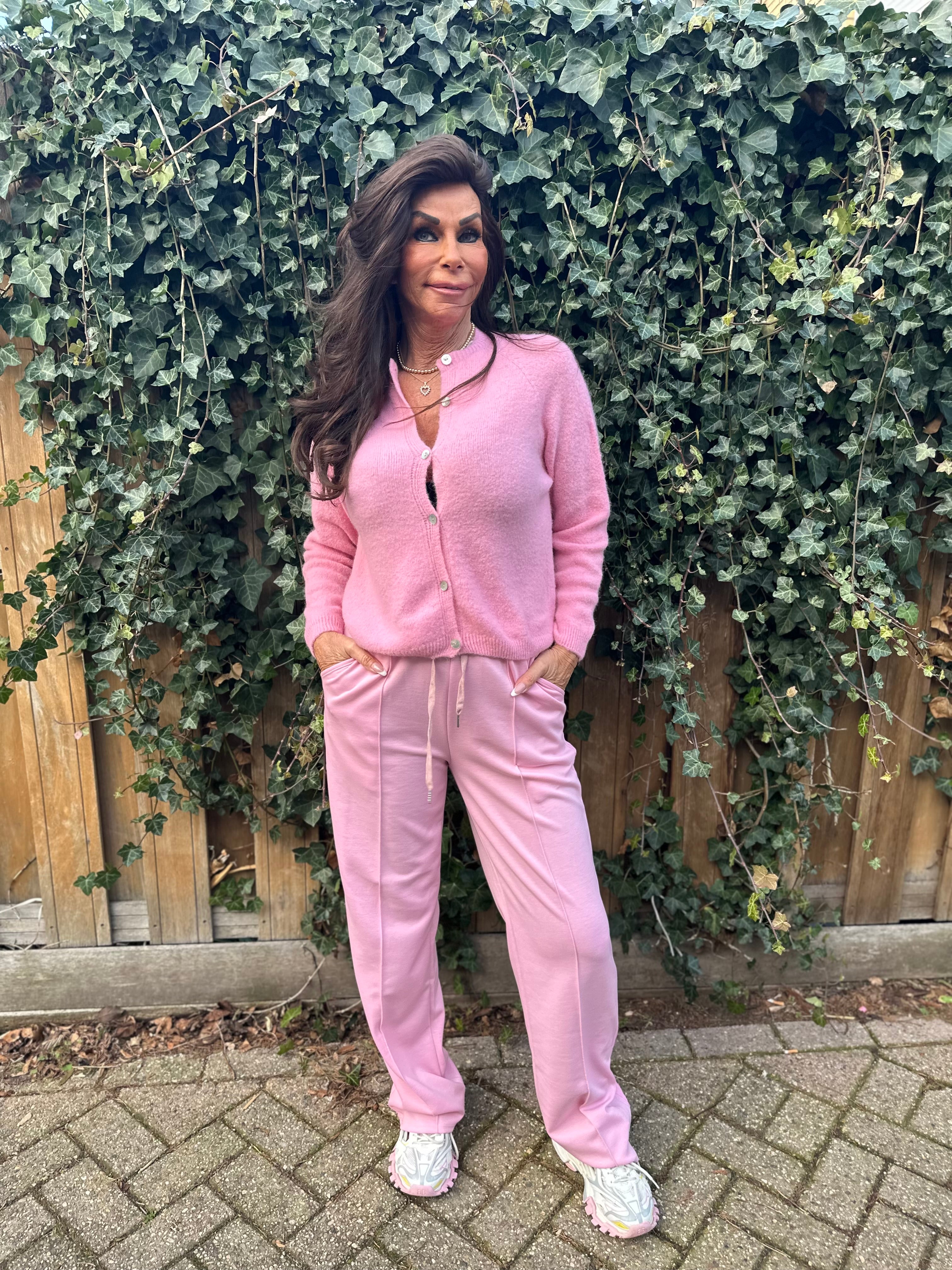 Vestje "Mary" licht roze