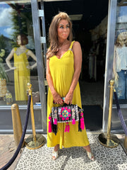 Jumpsuit "Amarillo" geel