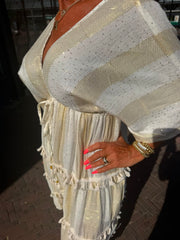 Jurk "Playa" beige