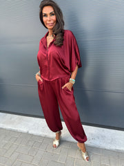 2 delig set "Alladin" bordeaux