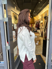 Turtle top "Java" Offwhite