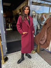 Lange Jas "september" Bordeaux