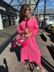 Jurk "Ayla" Fuchsia