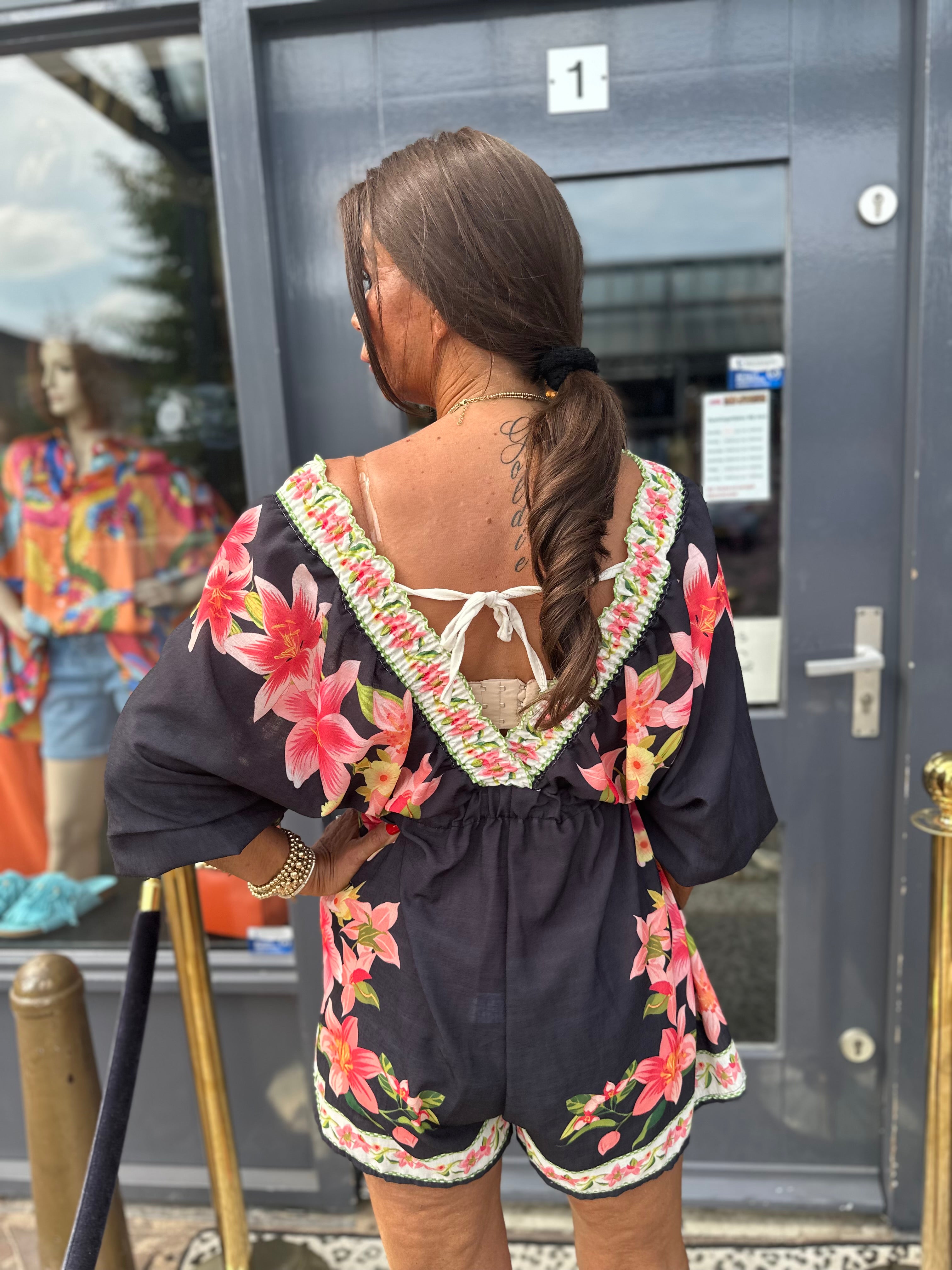 Korte jumpsuit "Mallorca"