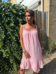 Hydrofiel Jurkje "Cindy" Zalm roze