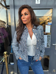 Blazer "Blue eyecatcher" Attentif