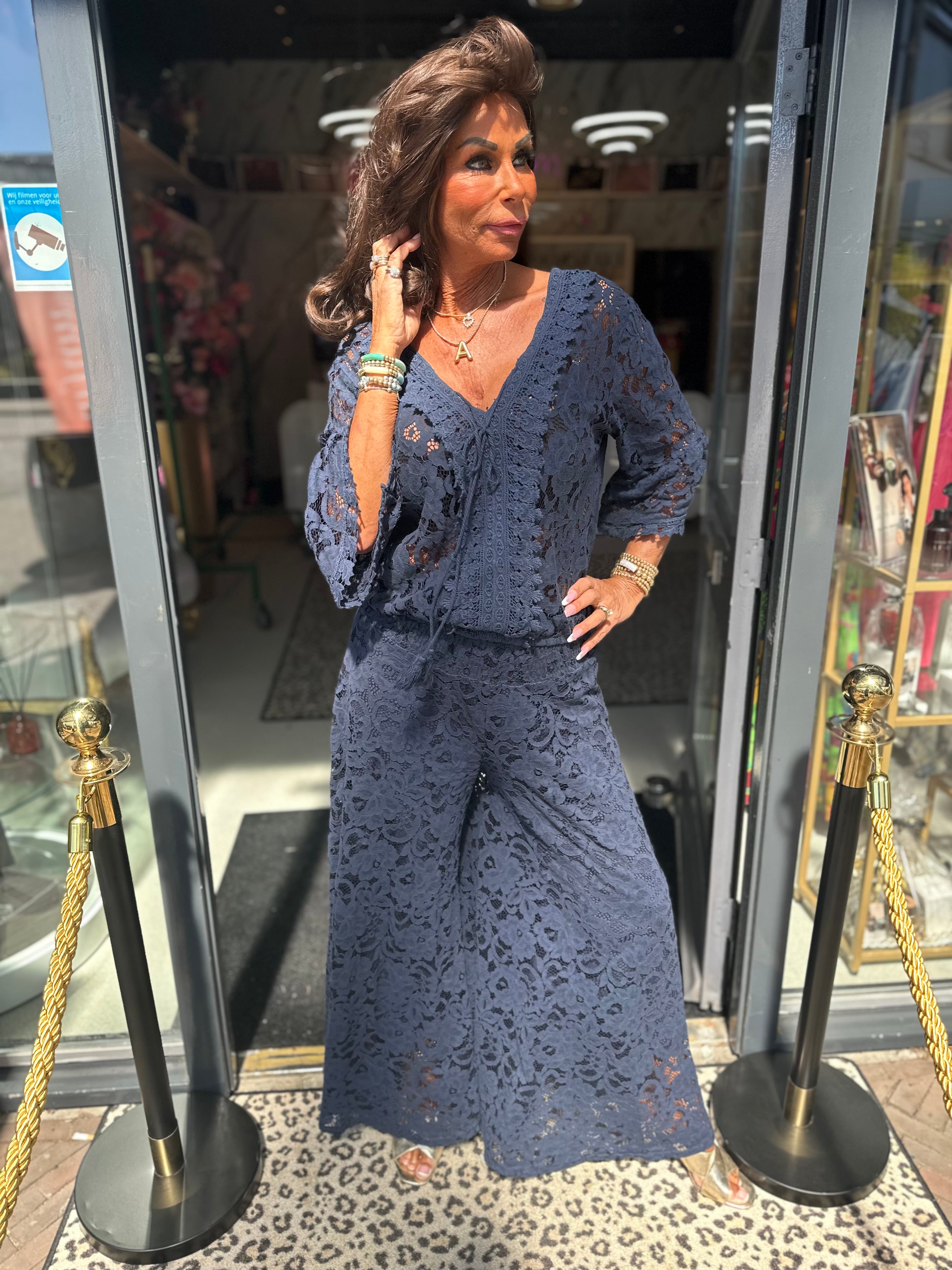 2 delig set "Ibiza" Navy