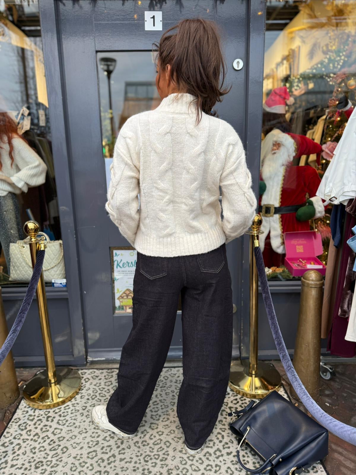 Kabeltrui “Snowy” ecru